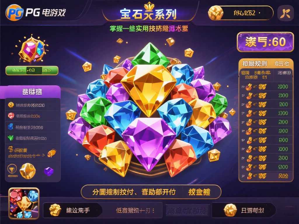 想要在PG电子游戏的宝石系列中脱颖而出，仅仅靠运气