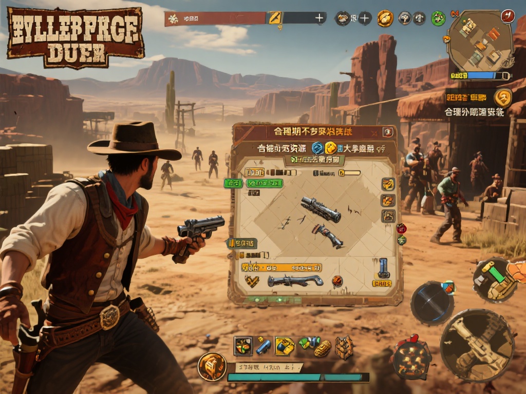 以*《狂野西部》*为例，玩家在游戏初期不宜过于激进