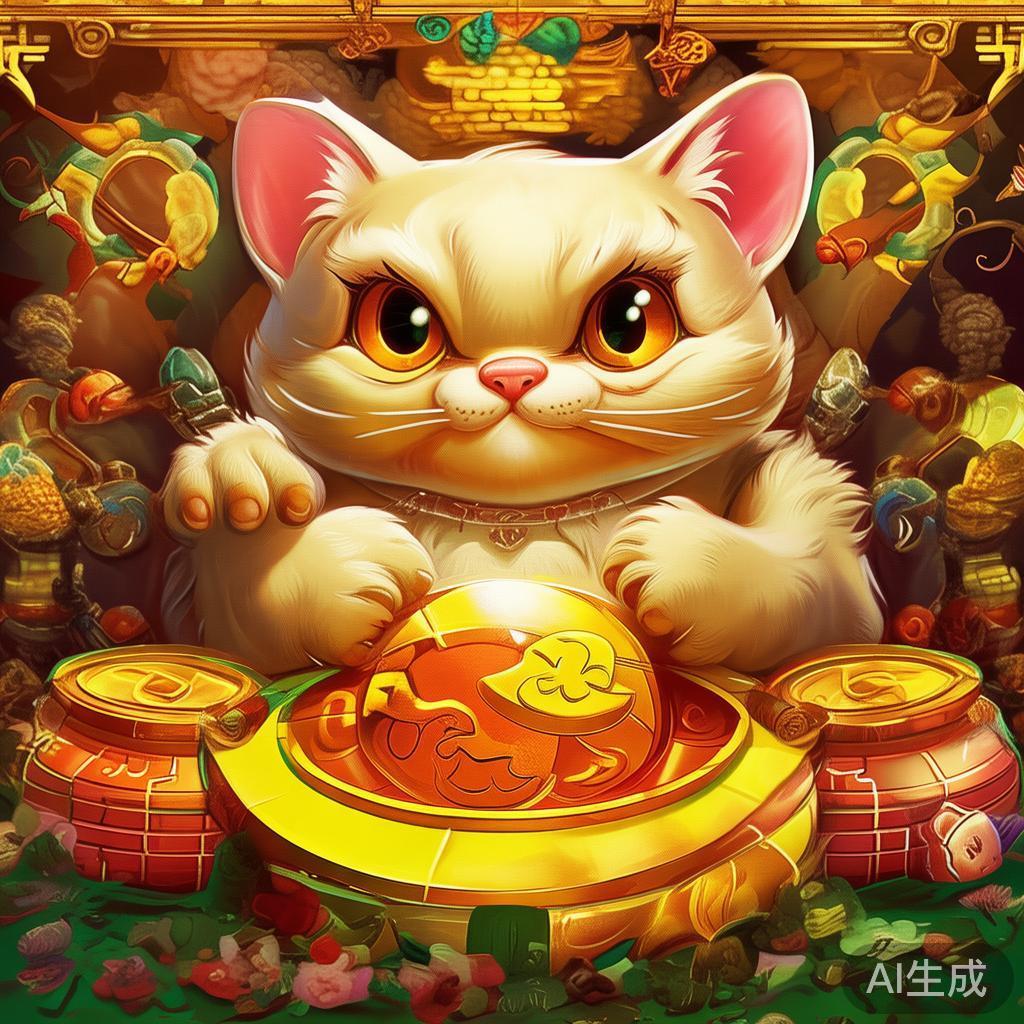 比如，在某些PG老虎机游戏中，招财猫不仅代表奖励的